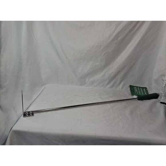 Big Green Egg Stainless Steel Ash Tool,  119490, XL & 2XL, Rubber Handle - Picture 3 of 6